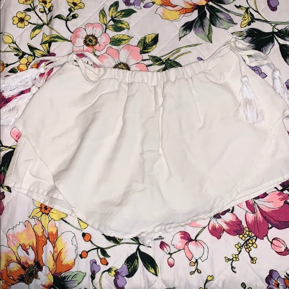 Skirt with built in shorts